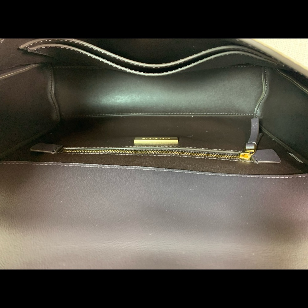 New Tory Burch Fleming Sand Python Embossed Leath… - image 8